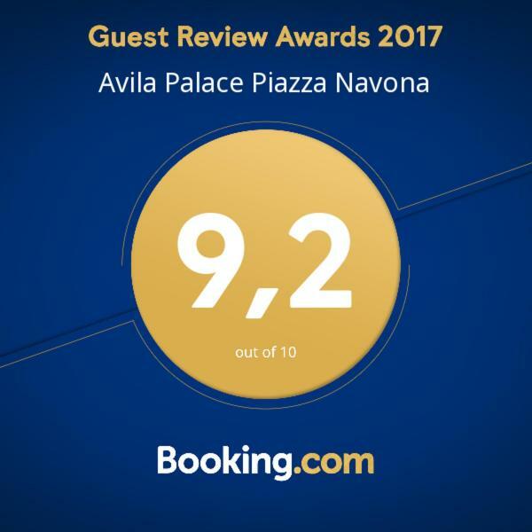 Avila Palace Piazza Navona Rom Exteriör bild
